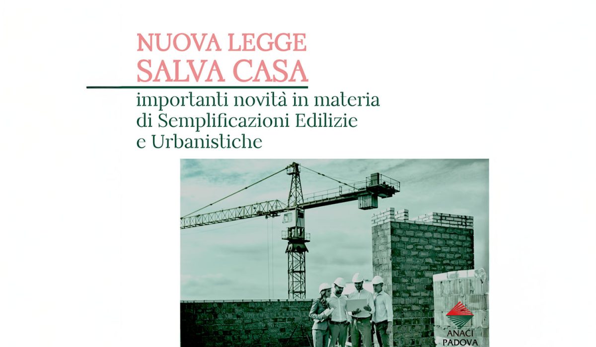 Legge Salva Casa 105/2024